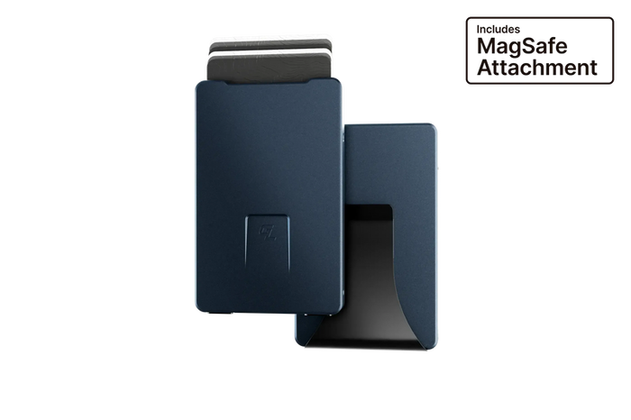 Groove Wallet® with MagSafe Plate - Abyss Navy