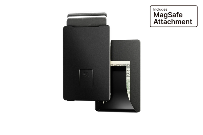 Groove Wallet® with MagSafe Plate - Midnight Black