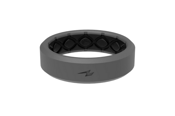 Zeus Storm Grey Thin Ring