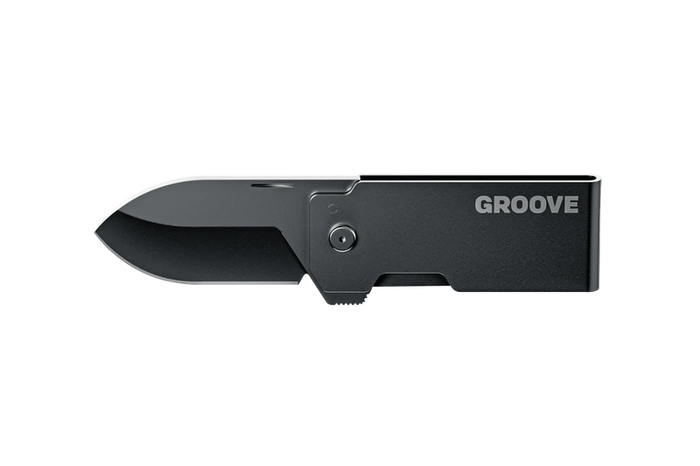 Groove® Money Clip Knife - Black