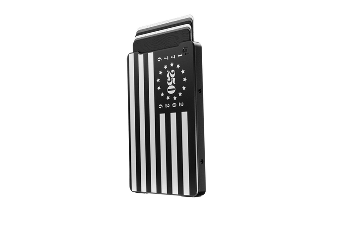 OG Groove Wallet® - Midnight Black 250th Flag